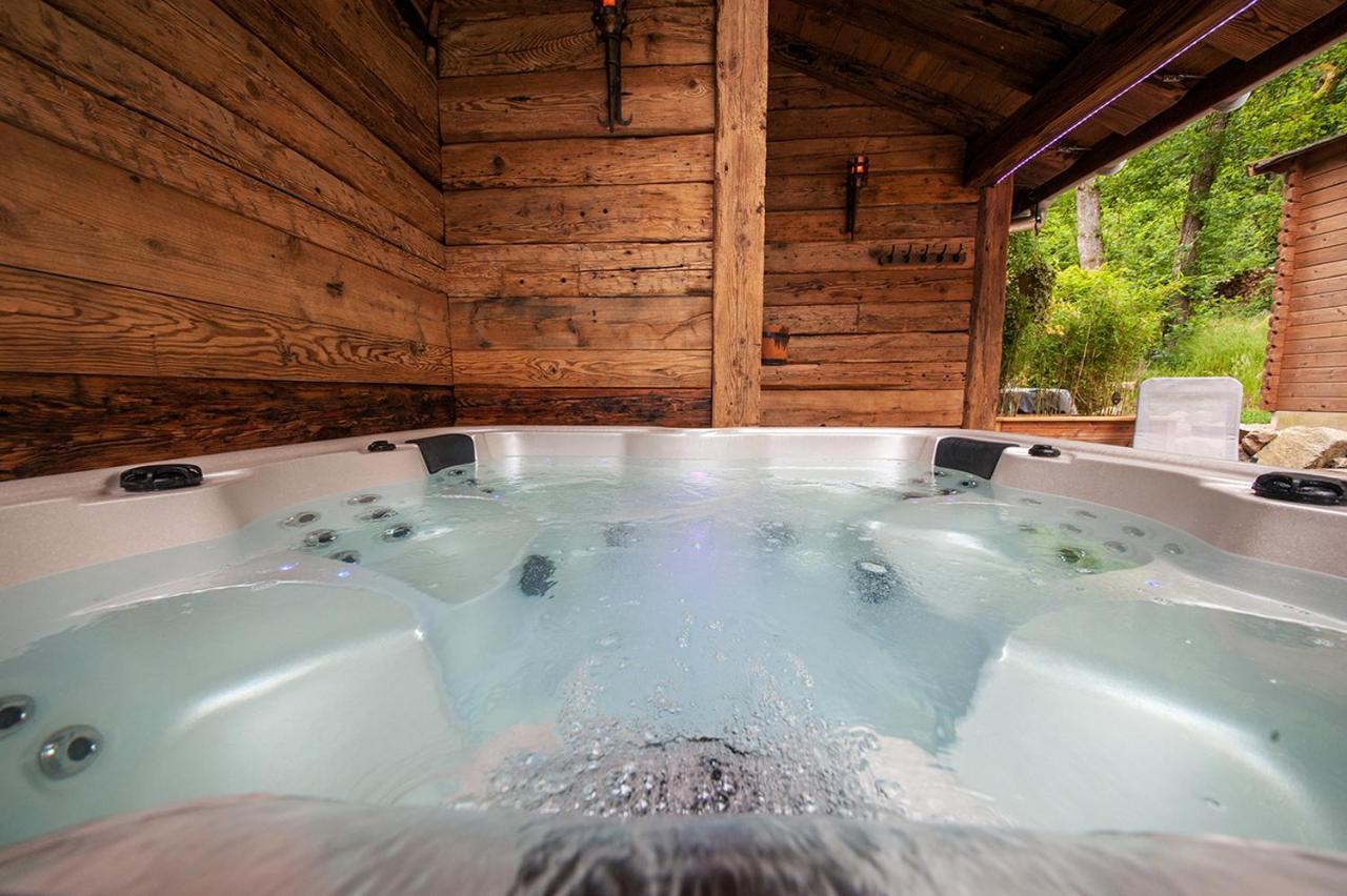 Chalet Hohneck 4 Etoiles, Vieux Bois Et Pierre, Spa, Sauna, Borne De Recharge Stosswihr Exteriör bild