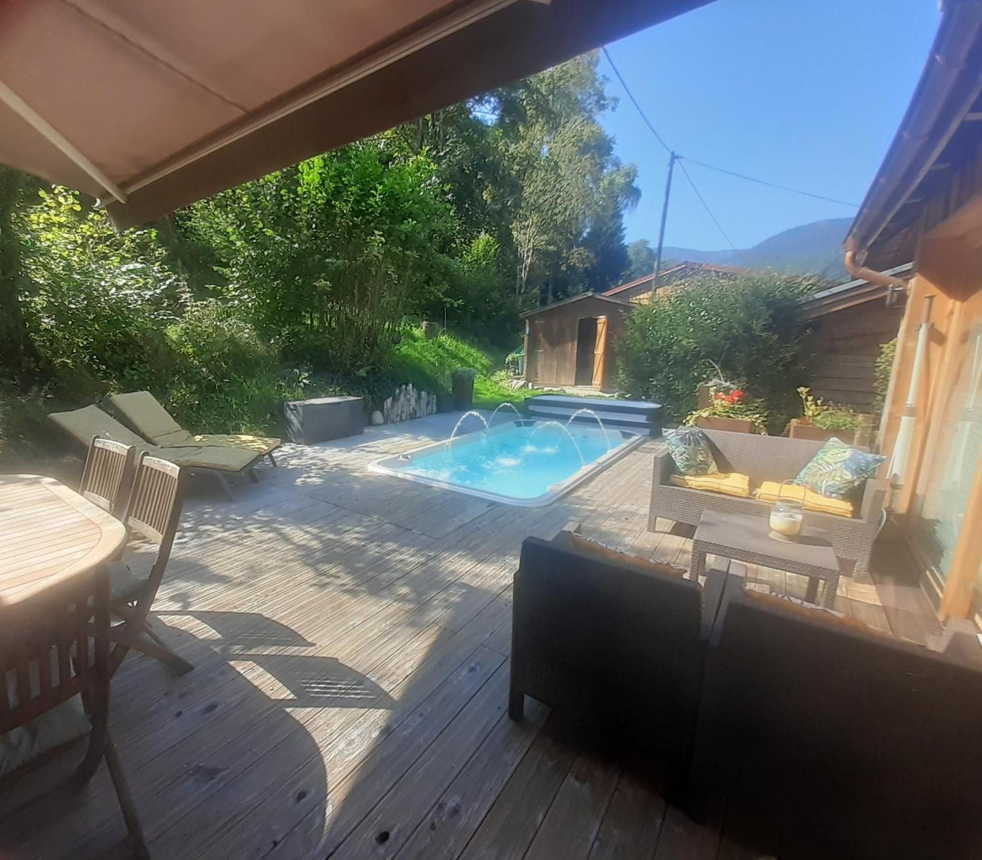 Chalet Hohneck 4 Etoiles, Vieux Bois Et Pierre, Spa, Sauna, Borne De Recharge Stosswihr Exteriör bild